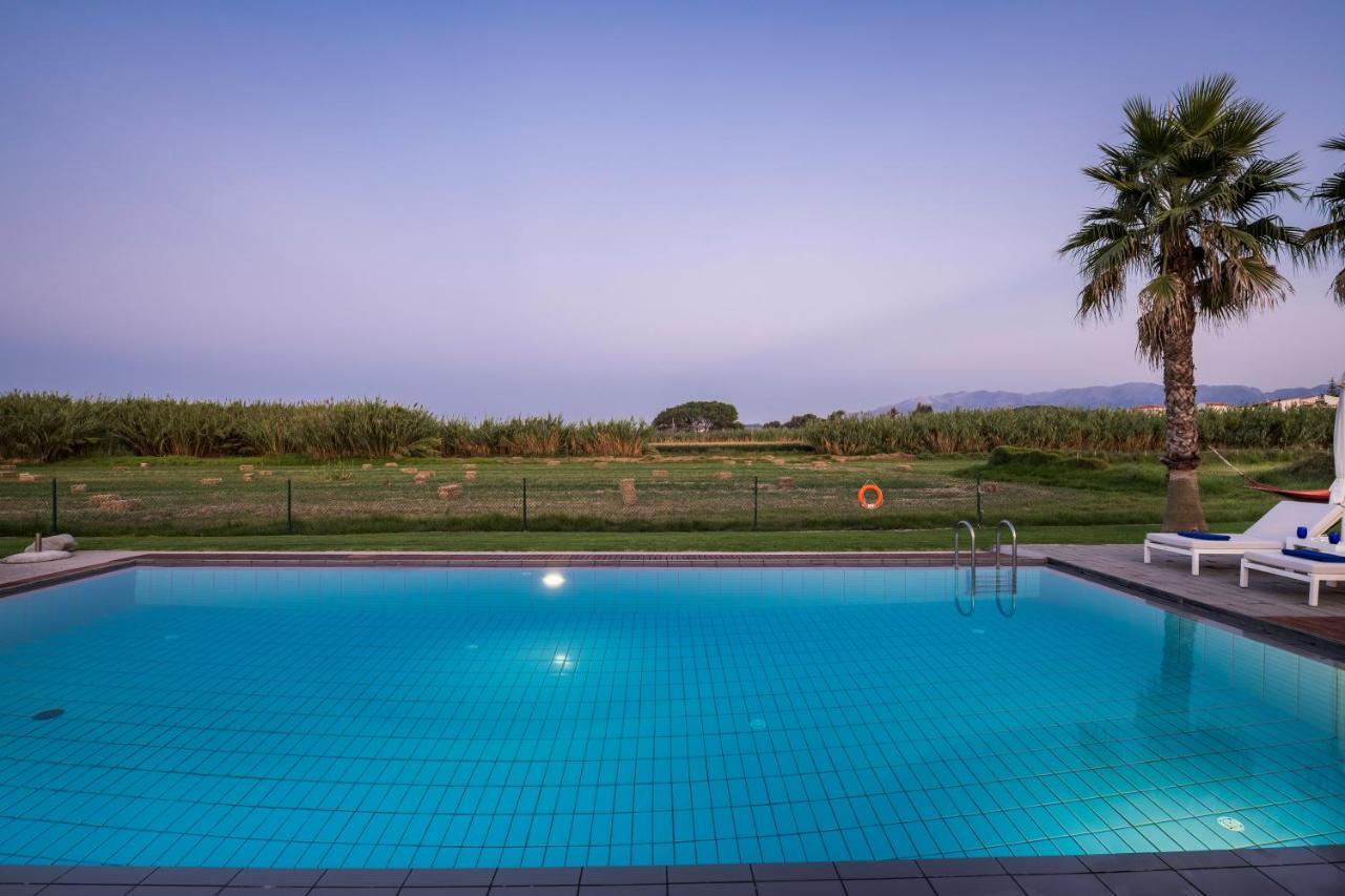 Blue Sea Luxury Villa Maleme Exterior foto